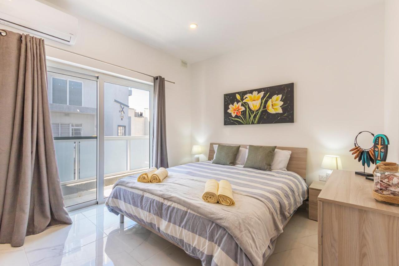 H2 -Modern And Spacious 3 Bedroom Apartment San Ġwann Exteriör bild