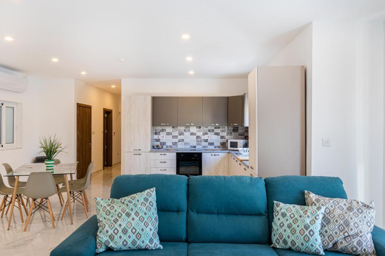 H2 -Modern And Spacious 3 Bedroom Apartment San Ġwann Exteriör bild