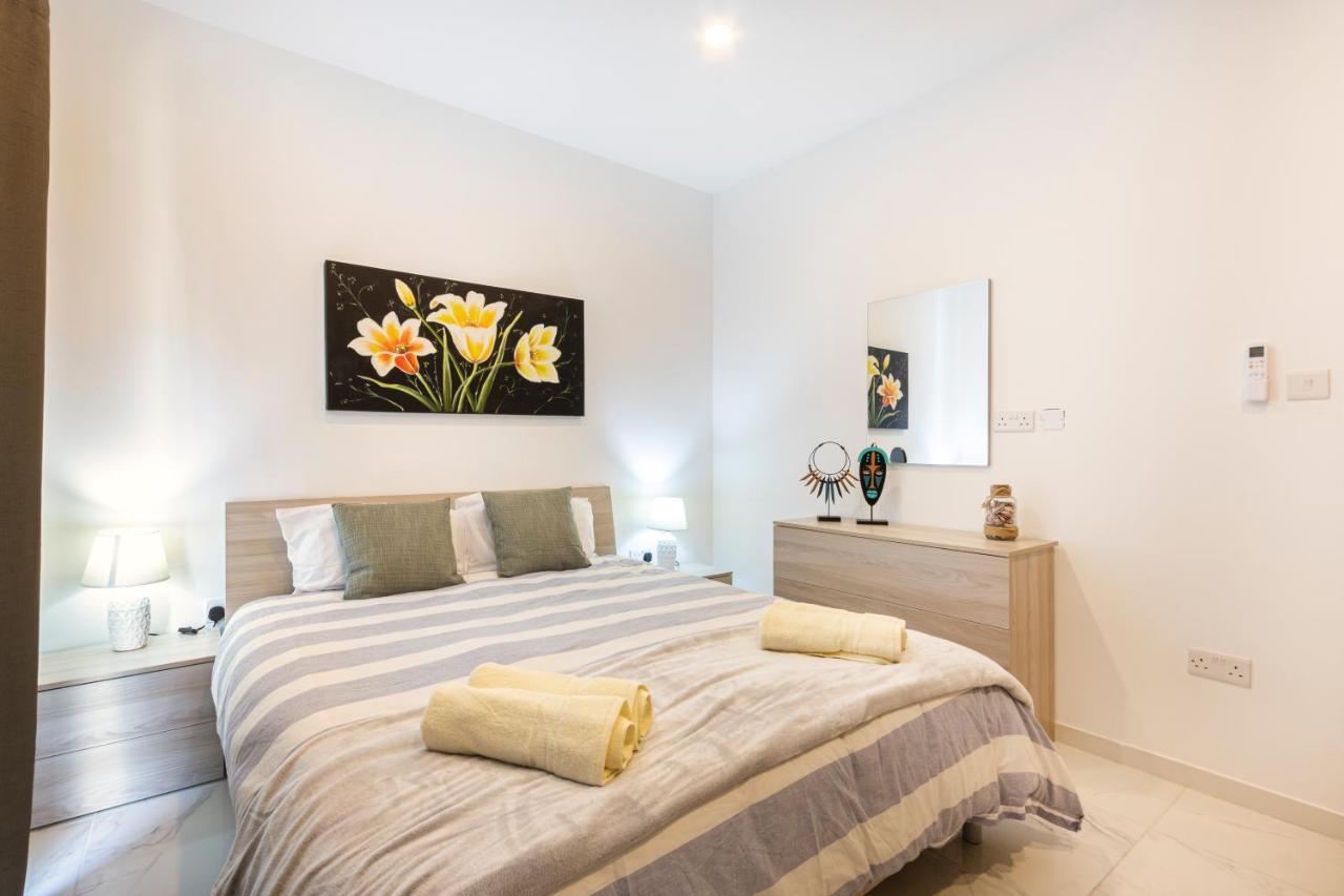 H2 -Modern And Spacious 3 Bedroom Apartment San Ġwann Exteriör bild