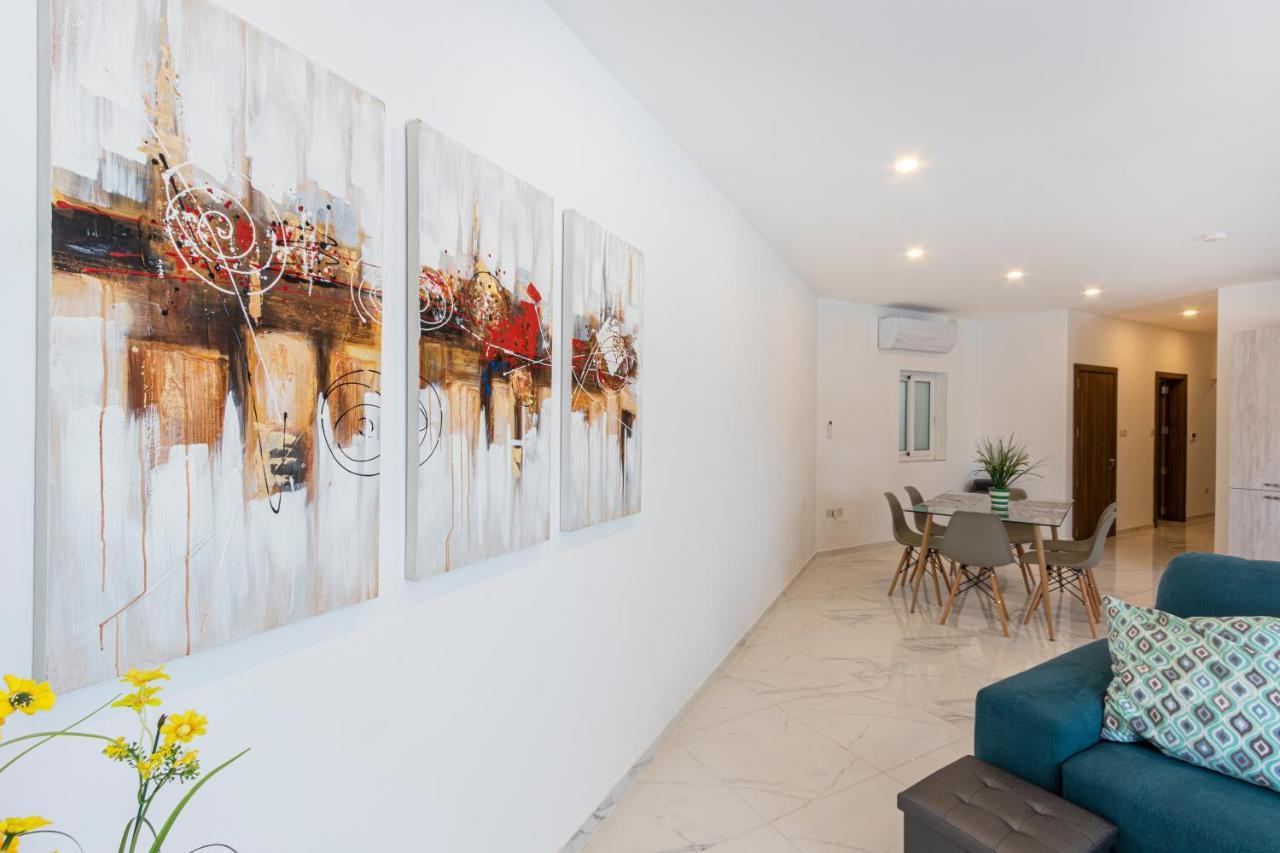 H2 -Modern And Spacious 3 Bedroom Apartment San Ġwann Exteriör bild